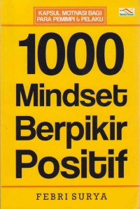 Image of 1000 Mindset berpikir positif