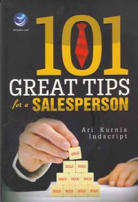 Image of 101 Great Tips for a Salesperson