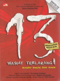 Image of 13 wasiat terlarang! dahsyat dengan otak kanan