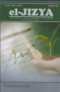 Image of el-JIZYA Jurnal Ekonomi Islam Vol.4, No.1, Januari-Juni 2016
