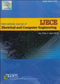 Image of IJECE; International Journal of Electrical and Computer Engineering Vol. 5 No. 2, April 2015