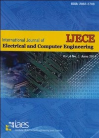 Image of IJECE; International Journal of Electrical and Computer Engineering Vol. 4 No. 3, June 2014