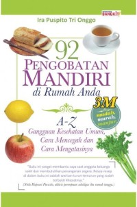 Image of 92 pengobatan mandiri di rumah anda