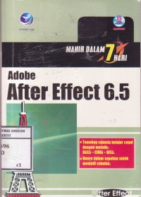 Image of Mahir dalam 7 hari Adobe After Effects 6.5