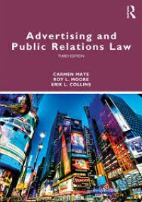 Image of Advertising and public relations law