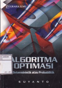 Image of Algoritma optimasi deterministik atau probabilitik
