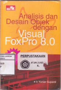 Image of Analisis dan Desain Objek dengan Visual FoxPro 8.0