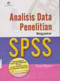 Image of Analisis Data peneltian menggunakan spss
