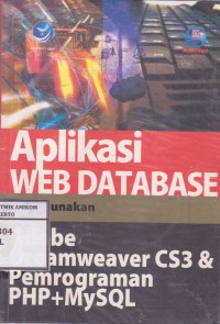 Image of Aplikasi web database menggunakan adobe dreamweaver cs3 dan pemrograman PHP dan Mysql