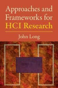 Image of Approaches and frameworks for HCI Research