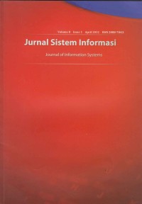 Image of JSI; Jurnal Sistem Informasi Vol.08, No. 1 April 2012