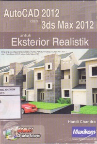 Image of AutoCAD 2012 dan 3ds Max 2012 untuk Eksterior Realistik