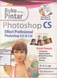 Image of Buku paling pintar photoshop cs effect profesional photoshop Cs3 & Cs4