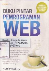Image of Buku Pintar Pemrograman Web