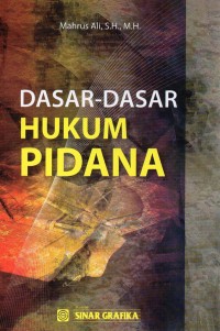 Image of Dasar-dasar Hukum Pidana