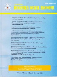 Image of Jurnal Dinamika Sosial REkonomi Vol.7 No.1 Hal. 1-112 Mei 2011