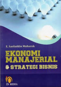 Image of Ekonomi manajerial dan strategi bisnis
