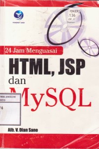 Image of 24 Jam Menguasai HTML, JSP dan MySQL