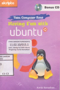 Image of Having Fun With Ubuntu; Teen computer zone