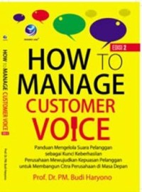Image of How to manage customer voice