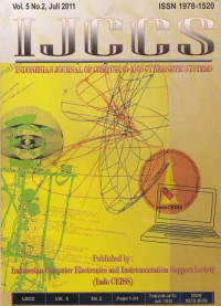 Image of IJCCS; Indonesian Journal of Computing and Cybernetic Systems Vol.5 No.2 Juli 2011