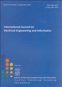 Image of International Journal on Electrical Engineering and Informatics Vol.6, No.3, September 2014
