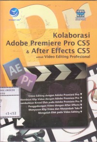 Image of Kolaborasi Adobe Premier Pro CS5 & After Effects CS5 untuk video editing Profesional