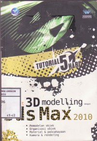 Image of Tutorial 5 hari Membuat 3D Modeling dengan 3ds Max 2010