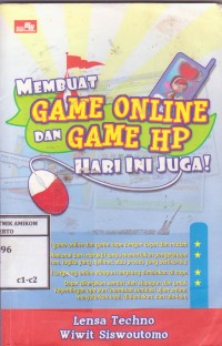 Image of Membuat Game Online dan Game HP Hari ini juga!