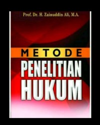 Image of Metode Penelitian Hukum