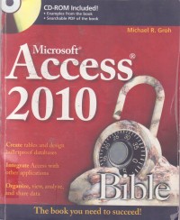 Image of Microsoft Acces 2010