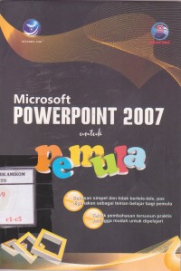 Image of Microsoft powerpoint 2007 untuk pemula