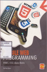 Image of Mobile web programming HTML5, CSS3, iQuery Mobile