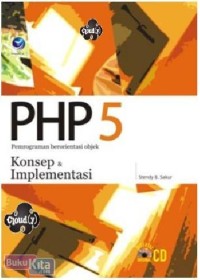 Image of PHP 5 pemrograman berorientasi objek konseo & implementasi