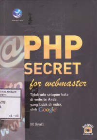 Image of PHP secret for webmaster