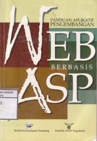 Image of Panduan Aplikatif Pengembangan WEB Berbasis ASP