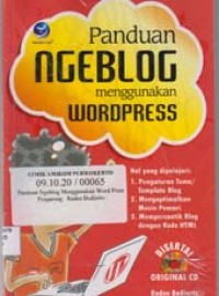 Image of Panduan Ngeblog Menggunakan Wordpress