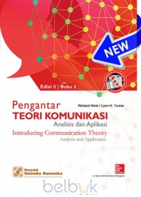 Image of Pengantar Teori Komunikasi: Analisis dan Aplikasi