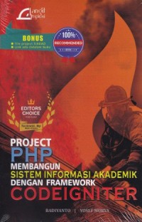 Image of Project PHP membangun sistem informasi akademik dengan framework codeigniter