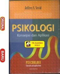 Image of Psikologi: konsepsi dan aplikasi