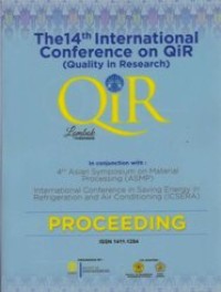 Image of Proceeding; The 4th International Conference on QiR (Quality in Research)