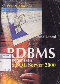 Image of RDBMS Menggunakan MS SQL Server 2000