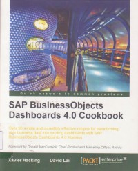 Image of SAP Business Objects Dashboards 4.0 Cookbook