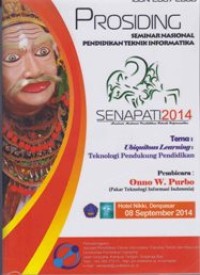 Image of Prosiding; Teknologi Pendukung Pendidikan SENAPATI 2014