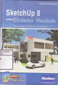 Image of Sketchup 8 untuk eksterior realistik