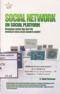 Image of Social Network On Social Platform