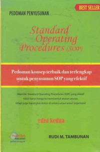 Image of Pedoman penyusunan Standard Operating Procedures (SOP)