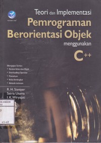 Image of Teori dan Implementasi Pemrograman berorientasi objek menggunakan C++