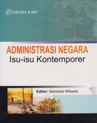 Image of Administrasi Negara isu-isu kotemporer