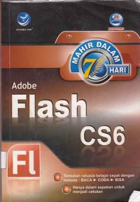 Image of Mahir dalam 7 hari Adobe Flash CS6